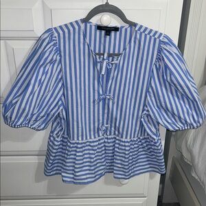 Marc New York Striped Blouse